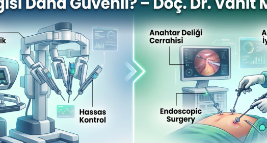 Robotik Cerrahi ve Laparoskopik Cerrahi: Hangisi Daha Güvenli? – Doç. Dr. Vahit Mutlu (2026)