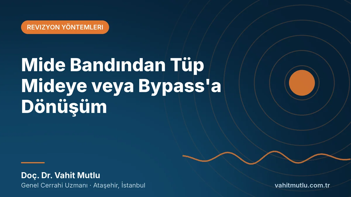Mide Bandından Tüp Mideye veya Bypass’a Dönüşüm
